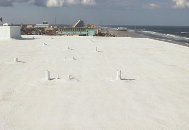 Cool roof coatings in Midland